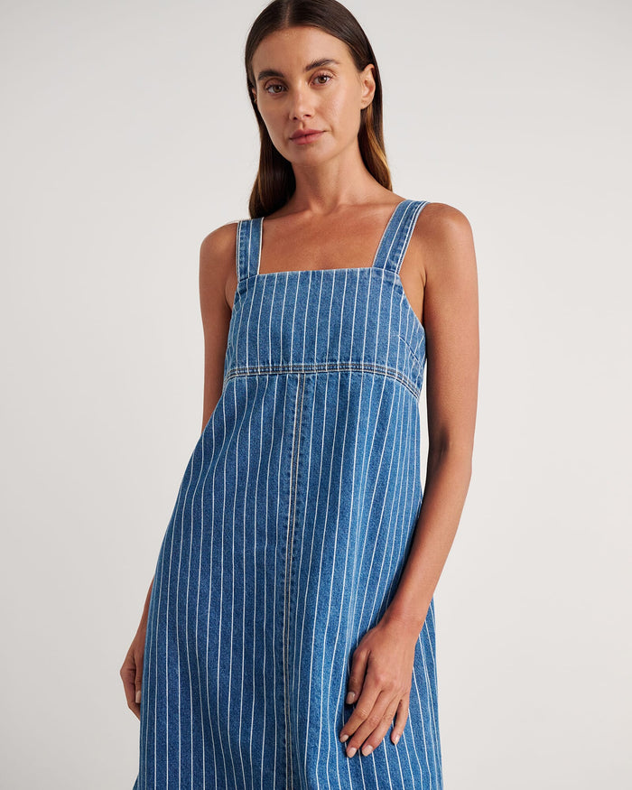 JAG carrie dress bluewhite