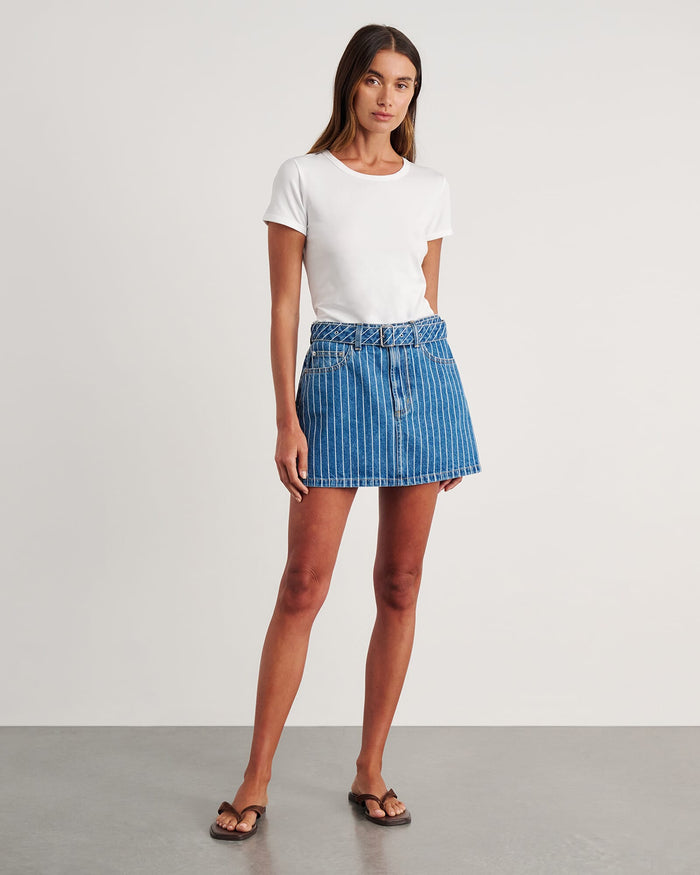 JAG carrie mini skirt bluewhite