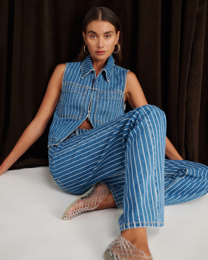 JAG carrie slouch jean bluewhite