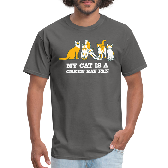 Cat is a GB Fan Classic T-Shirt - charcoal