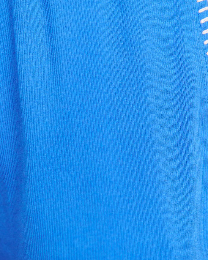 JAG celina blanket stitch short brightblue