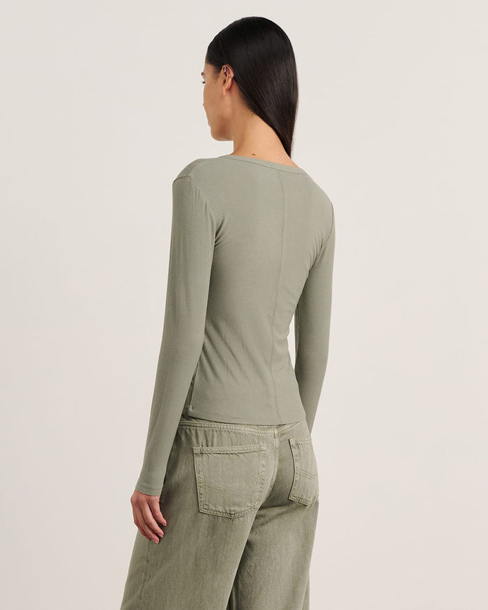 JAG celina henley top sage