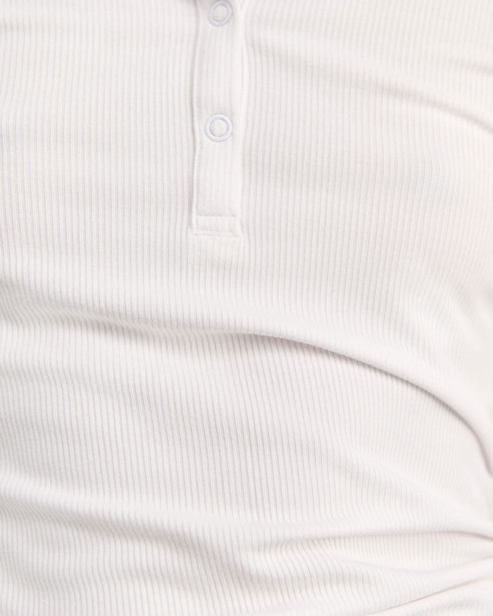 JAG celina henley top white