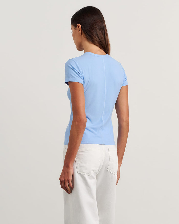 JAG celina short sleeve top iceblue