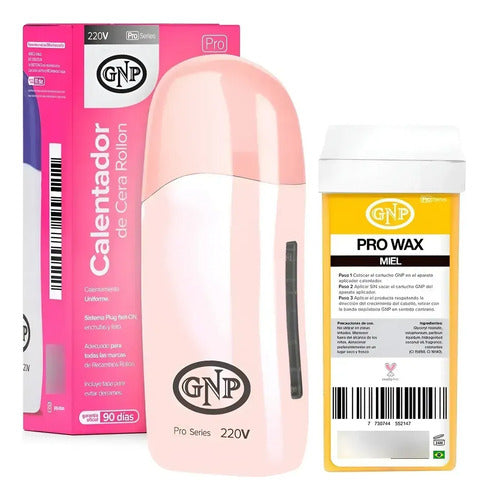 Calentador Rosa con Cartucho Miel