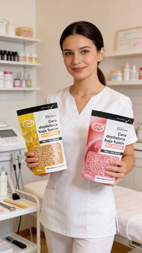 Cera Depilatoria Gnp En Perlas 1kg Sistema Español