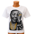 Cesária Évora Tribute T-Shirt – Unisex White Edition