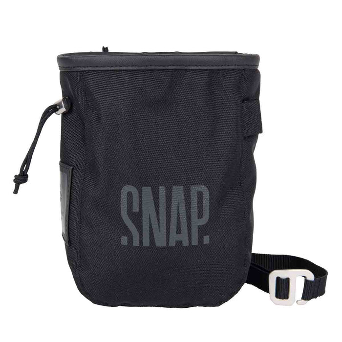 snap climbing chalk pocket zip black 1