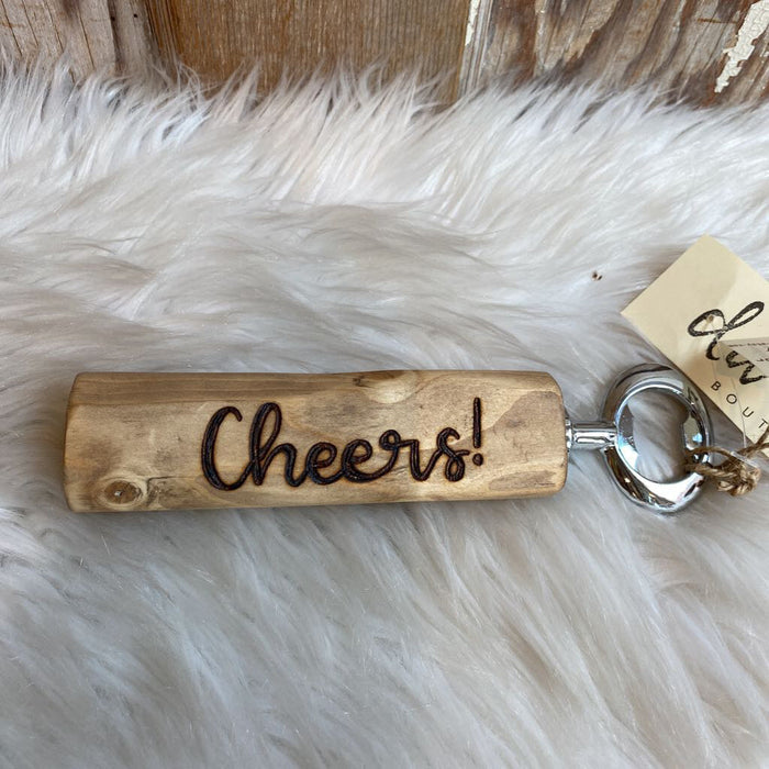 "Cheers!" Bottle Opener