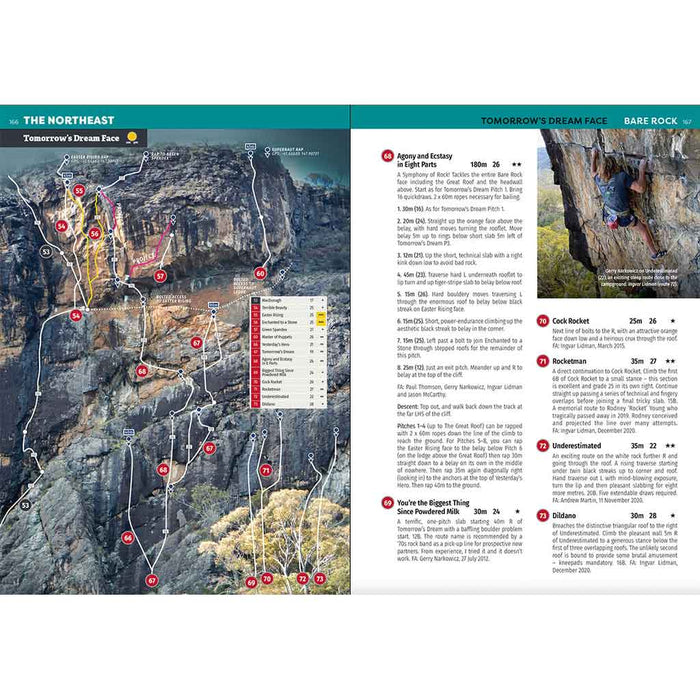 Gerry Narkowicz Climb Tasmania - Selected Best Climbs 3rd edition