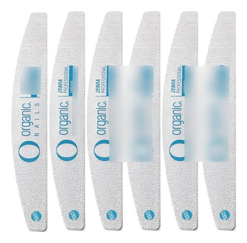 Combo De 6 Limas Para Uñas Organic Nails Profesional