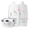 Combo Shampoo Acondicionador Y Mascara Alfaparf Diamond