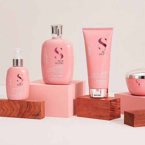 Combo Shampoo, Acondicionador Y Mascara Alfaparf Moisture