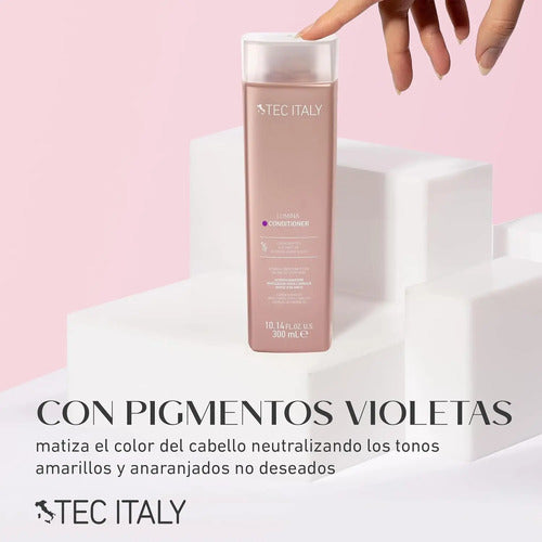 Combo Tec Italy Lumina Shampoo Y Acondicionador Totale