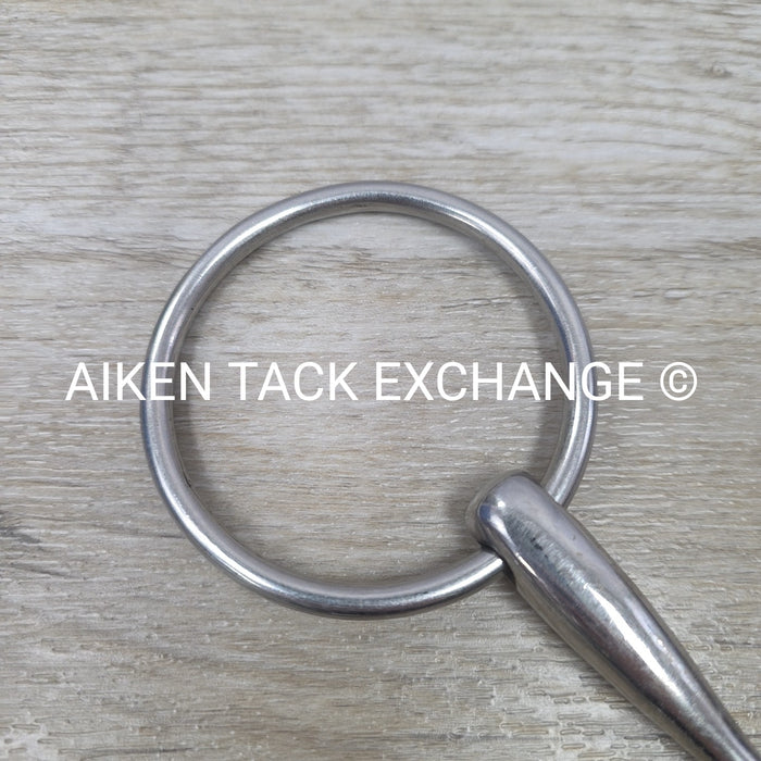 Copper French Link Loose Ring Bit 6"