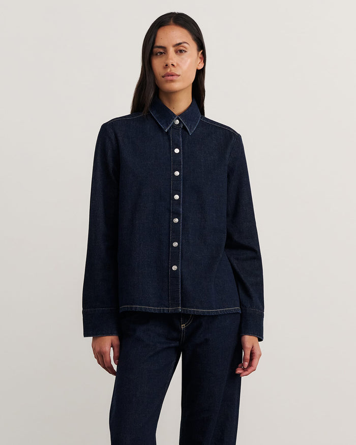 JAG cora denim shirt rawwash