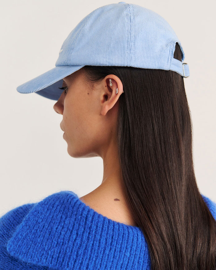 JAG cord cap paleblue
