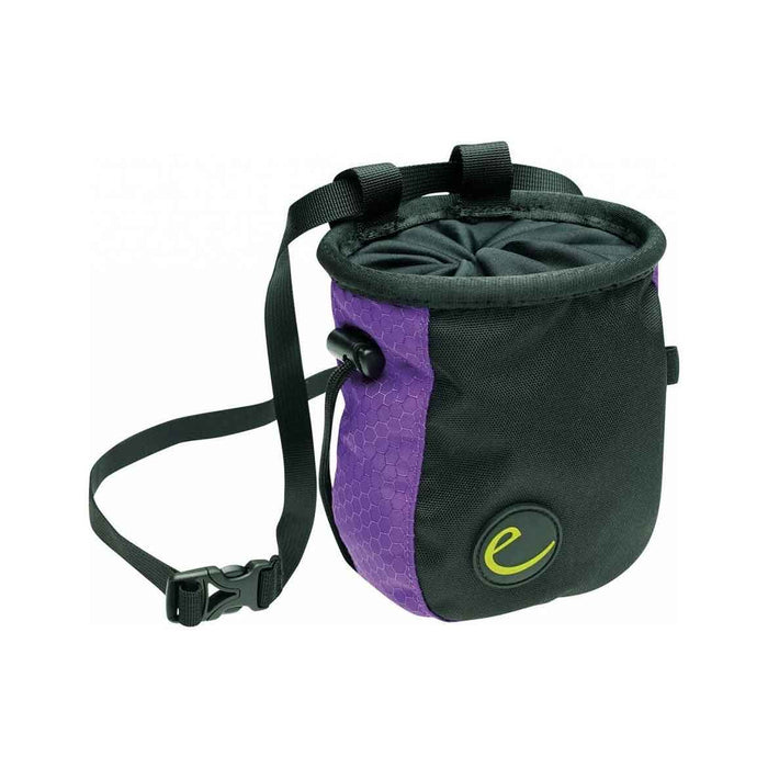 edelrid cosmic lady chalk bag violet night