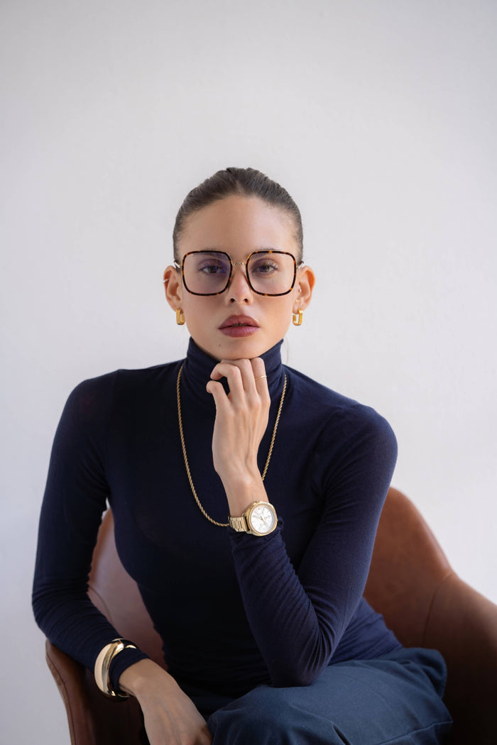 Cosmo Blue Light Readers Reading Womens Eyeglasses  : Dark Tortoise / Blue Light / Frame Only