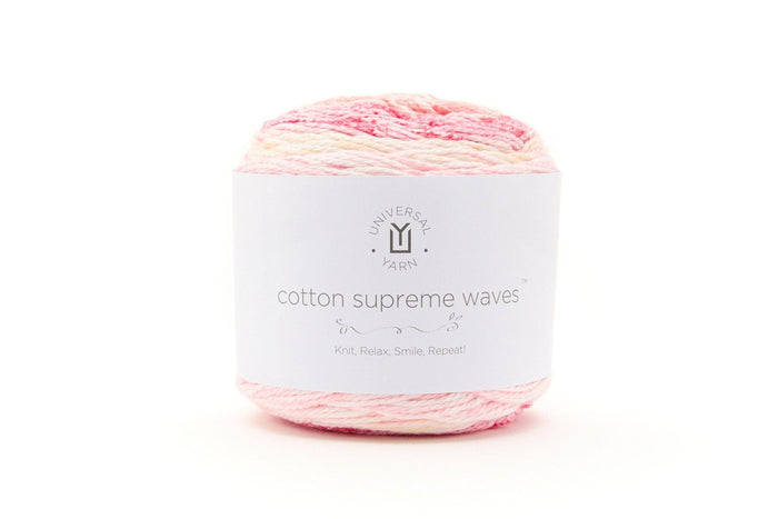 Cotton Supreme Waves Yarn Universal Yarn 901 S-berry Swirl