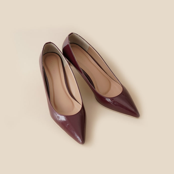 Court Heels | Red Wine