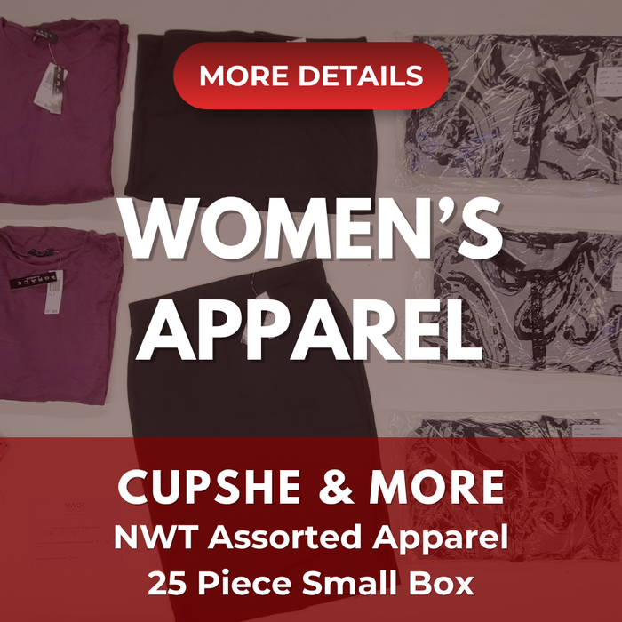 CUPSHE AND MORE | Assorted Women's Apparel | NWT | 25 Pieces | Small Box #SMA-611