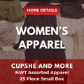 CUPSHE AND MORE | Assorted Women's Apparel | NWT | 25 Pieces | Small Box #SMA-614