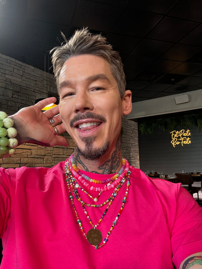 David’s Peruvian Opal Candy Necklace