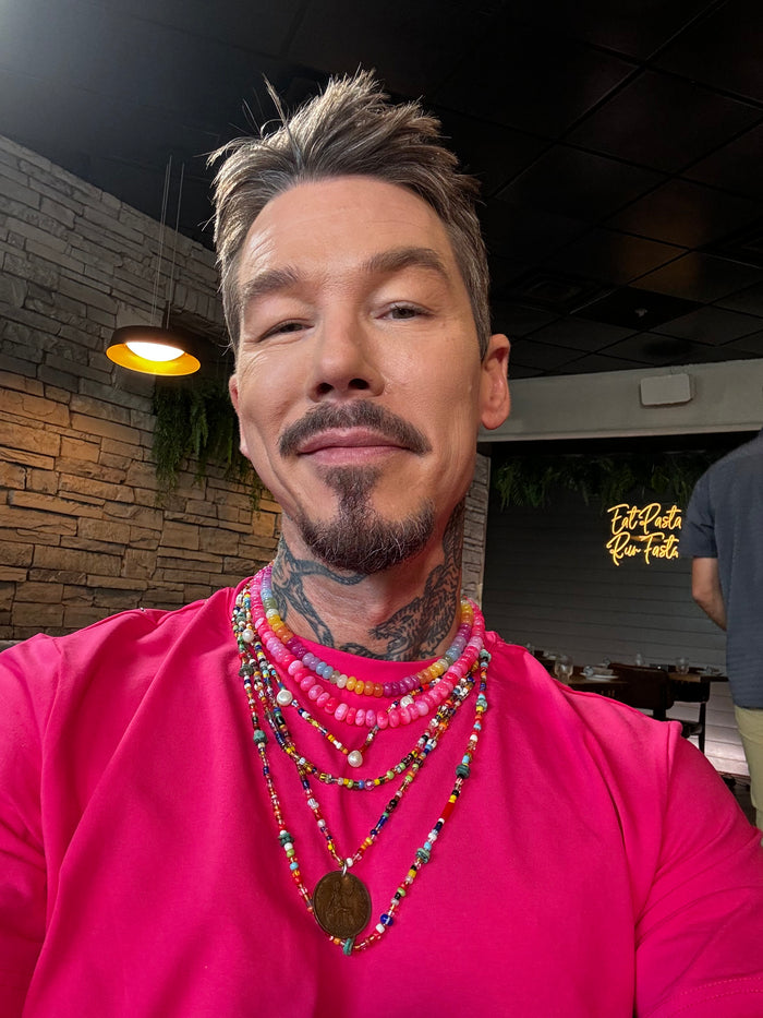 David’s Peruvian Opal Candy Necklace
