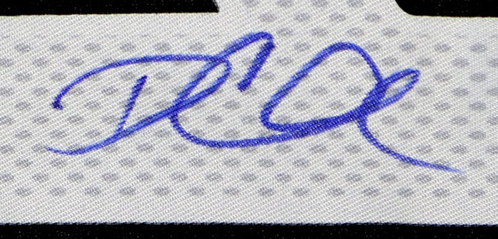 Demarre Carroll Brooklyn Nets Signed Autographed Black #9 Jersey JSA COA