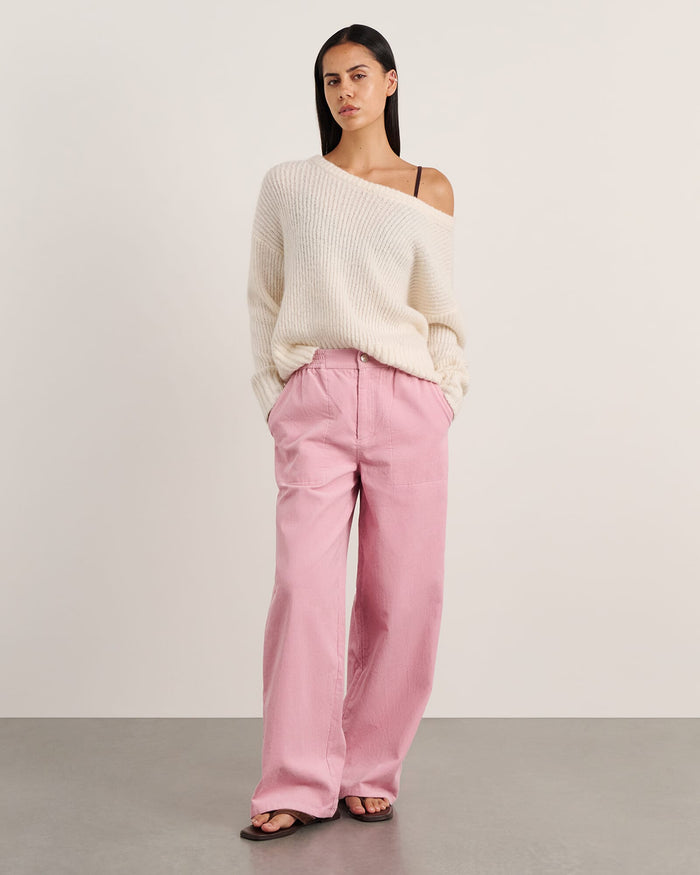 JAG demi cord pant pinkfrost