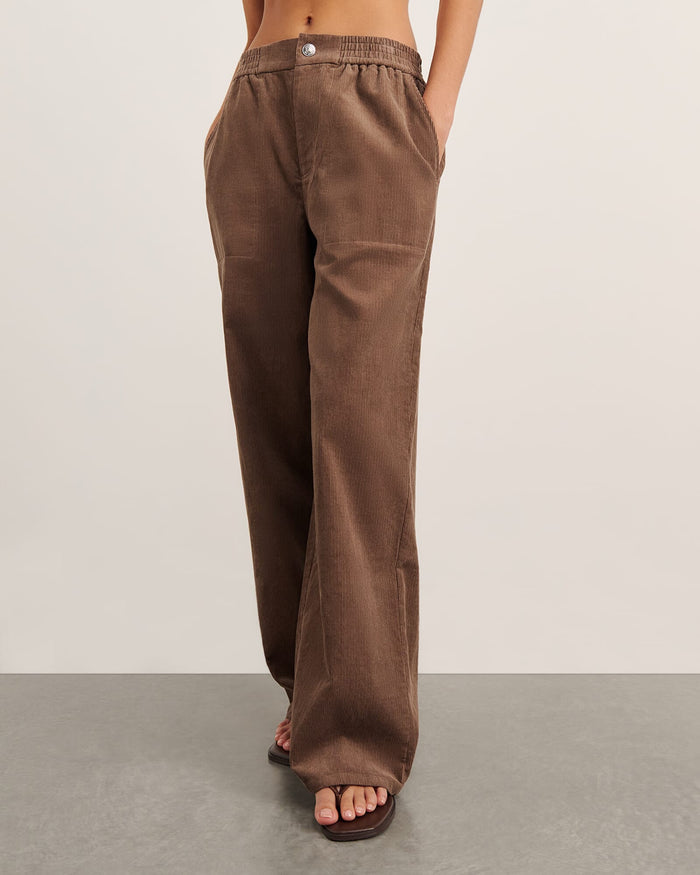 JAG demi cord pant latte