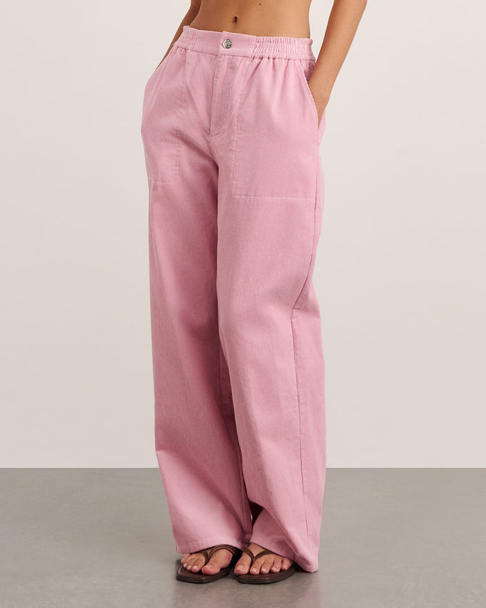 JAG demi cord pant pinkfrost