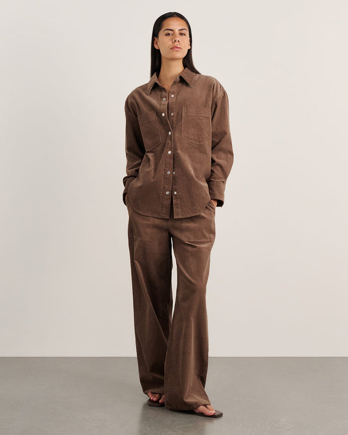 JAG demi cord pant latte