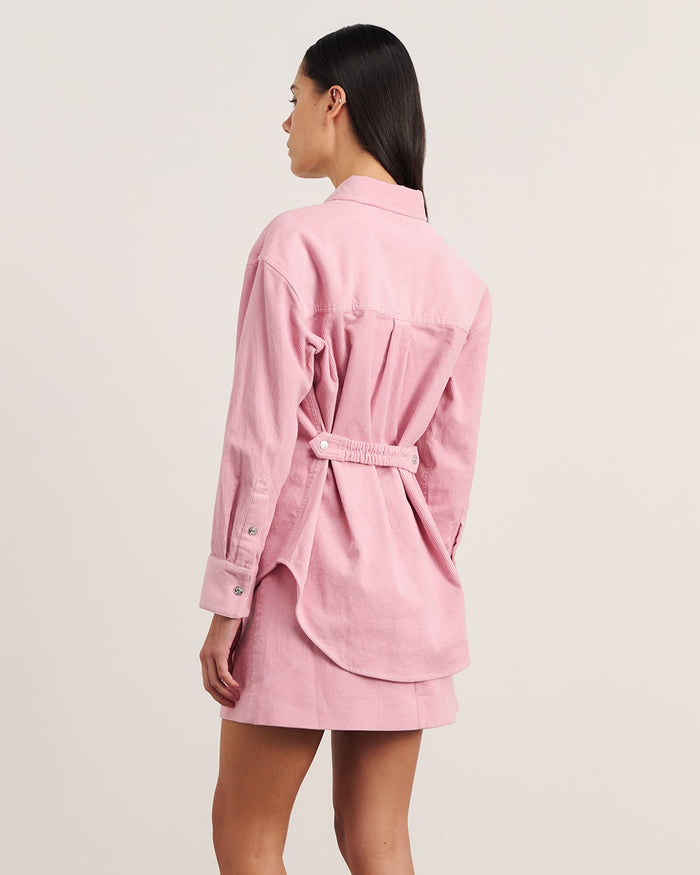 JAG demi cord shirt pinkfrost