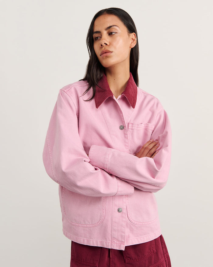 JAG denim barn jacket pinkfrost