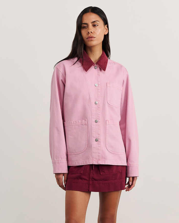 JAG denim barn jacket pinkfrost