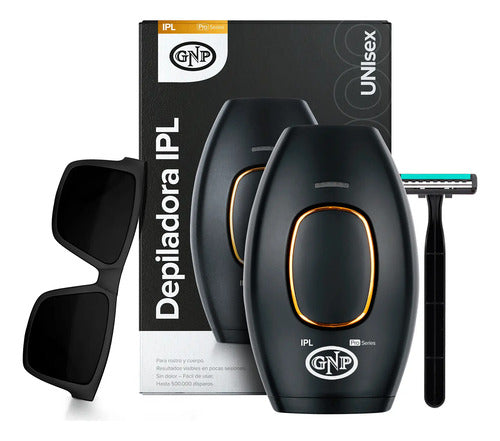 Depiladora Gnp Premium 500.000 Pulsos Corriente Unisex Negro