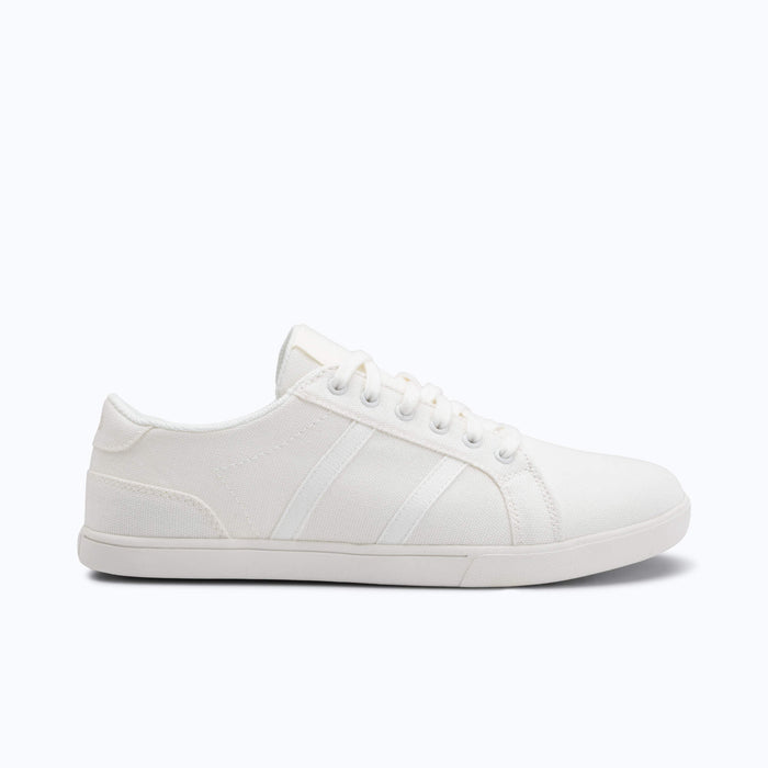 Xero Shoes Dillon Canvas Men Sneaker at White with Toe Facing Right