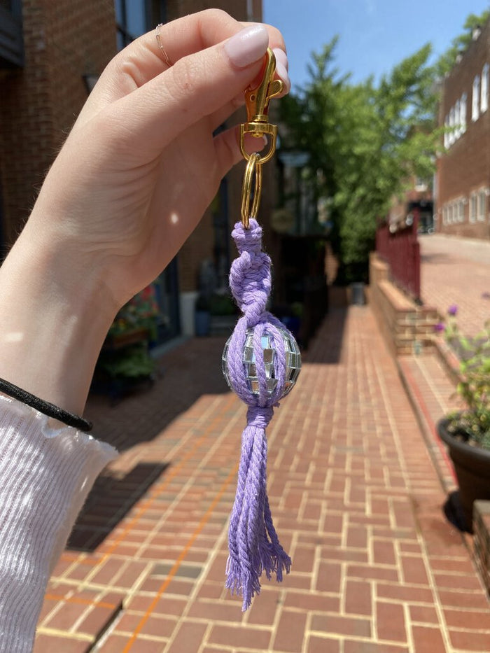 Disco Ball Keychain