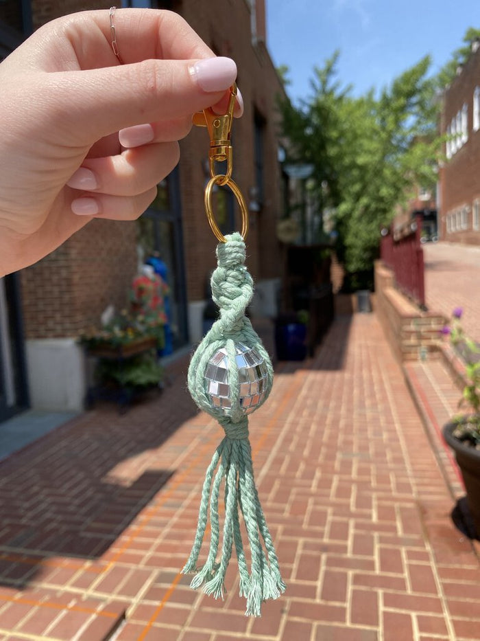 Disco Ball Keychain