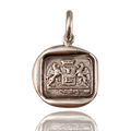 Double Gryphon Sterling Pendant