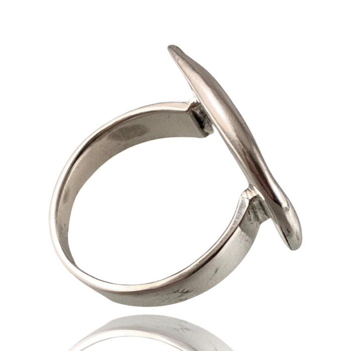 Double Gryphon Sterling Silver Ring