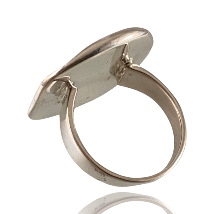 Double Gryphon Sterling Silver Ring