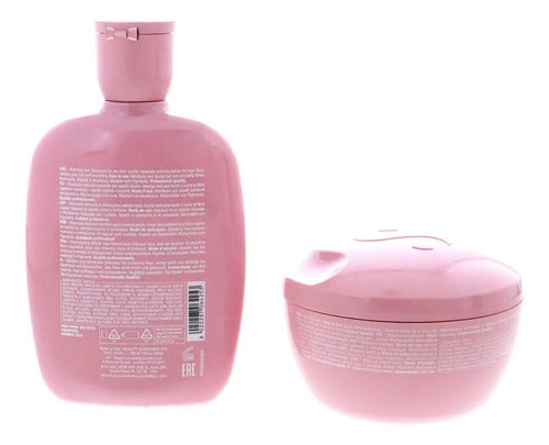 Duo Alfaparf Moisture Nutritive Shampoo 250ml Y Máscara 200ml Hidratación Y Nutrición