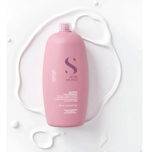 Duo Alfaparf Moisture Nutritive Xl Shampoo 1000ml Y Acondicionador 1000ml Hidratación Y Nutrición