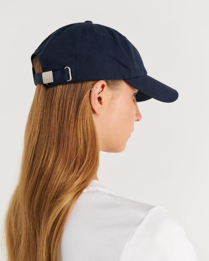 JAG embroidered logo cap navy