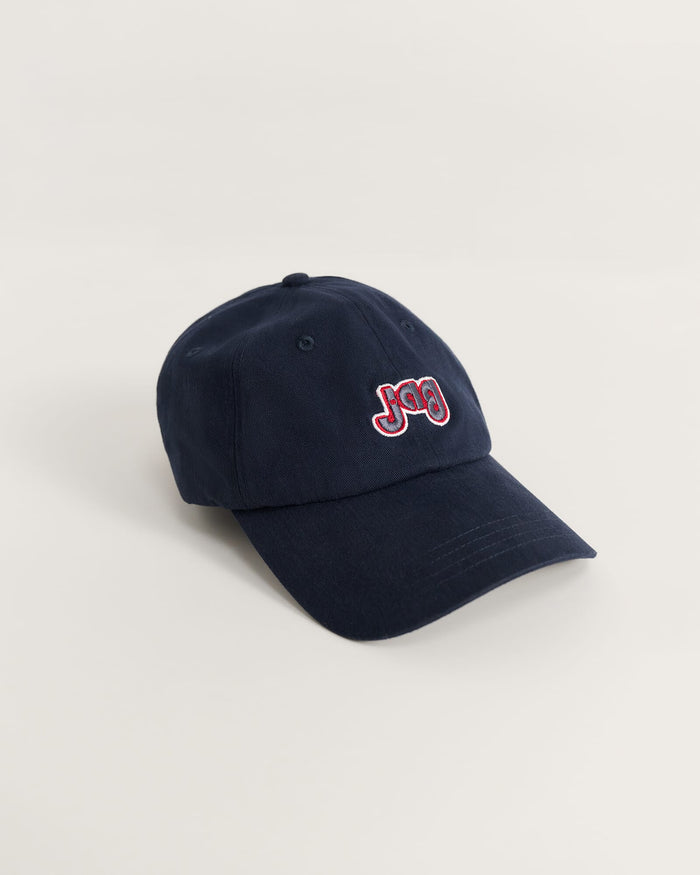 JAG embroidered logo cap navy