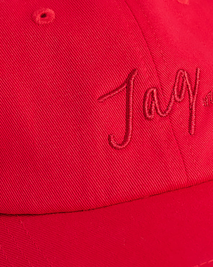 JAG embroidered logo cap red