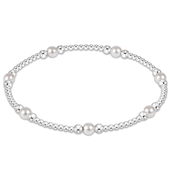 enewton Purpose Pearl 4mm Sterling Bracelet